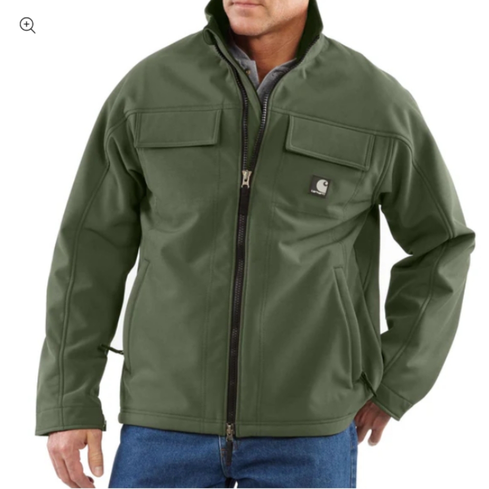 Carhartt Olive Soft Shell Traditional Jacket J176